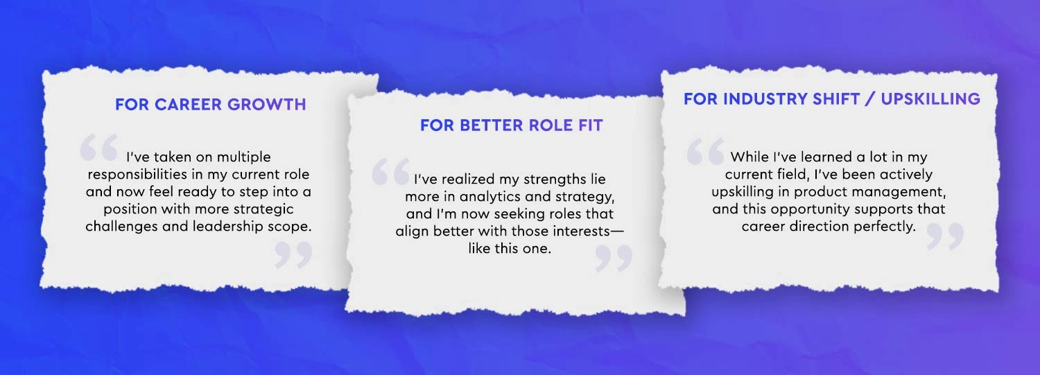 Why Are You Looking for a Job Change? Real Answers, Examples & Expert Tips